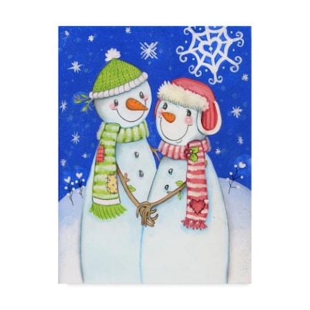 Valarie Wade 'Snow Much Love' Canvas Art,35x47